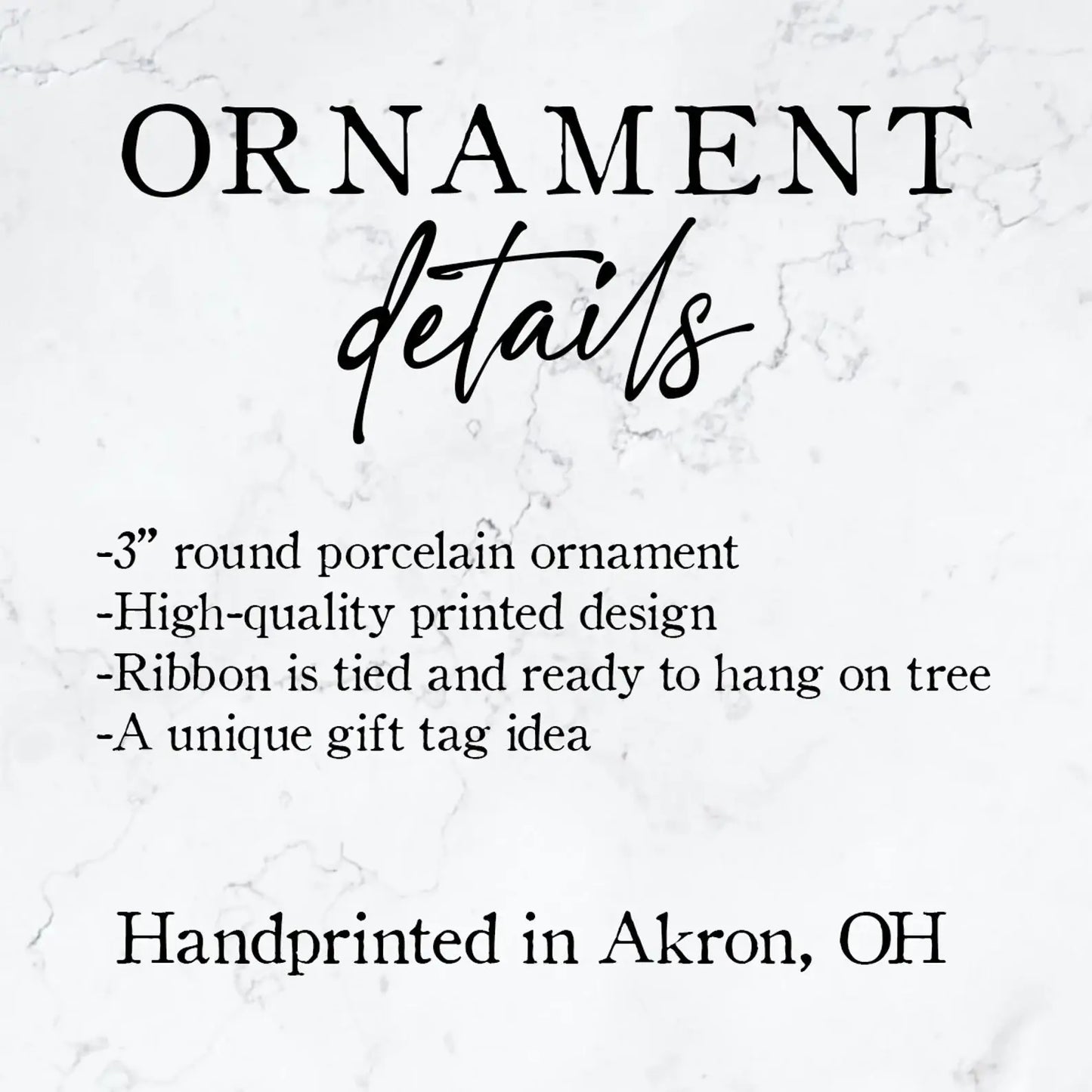 Melody Press Co. - Custom Lake Ornament