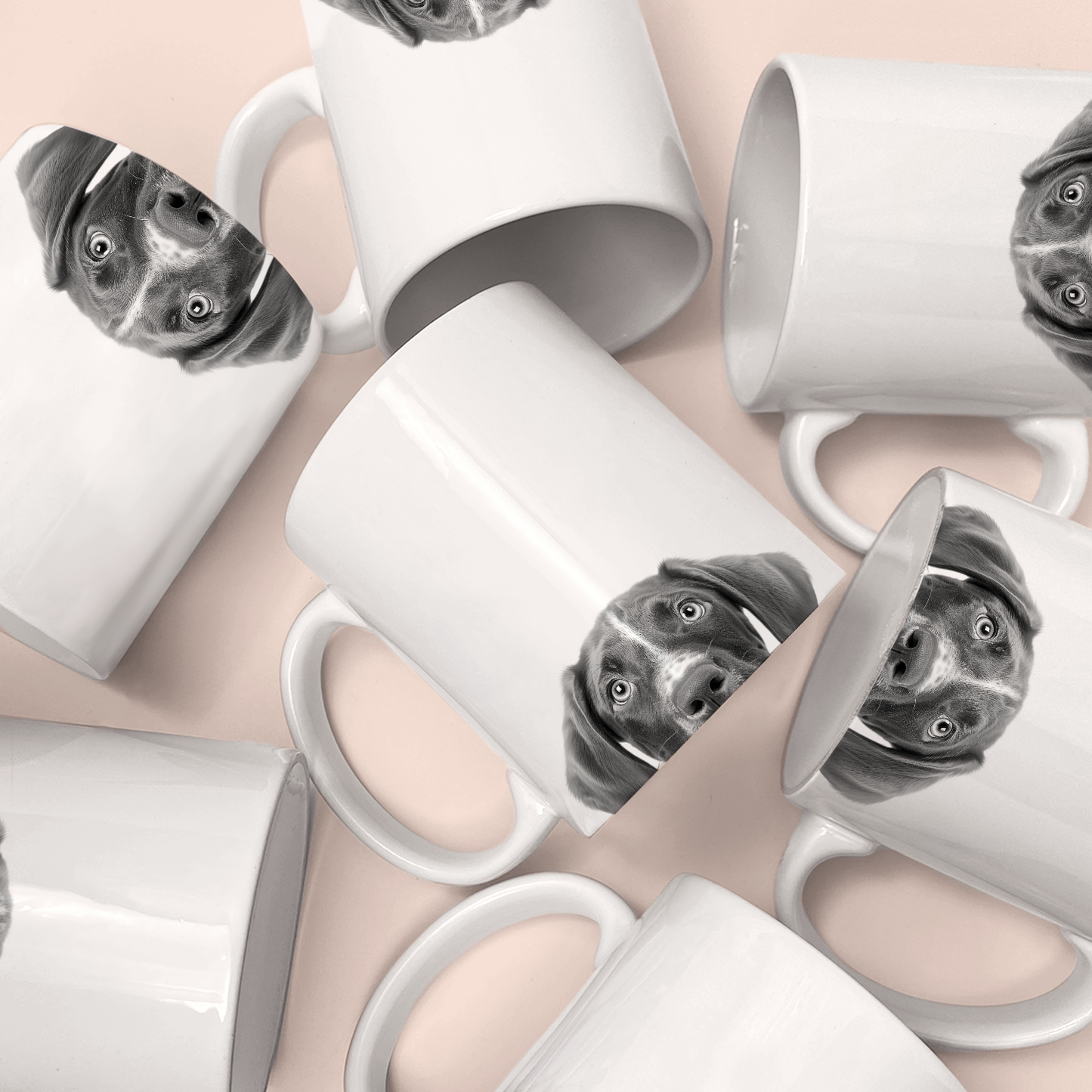 Perkie Prints - Peeking German Shorthair (GSP) Mug