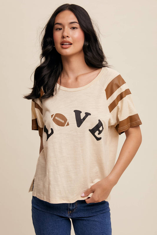 Listicle - Varsity Love Graphic Tee