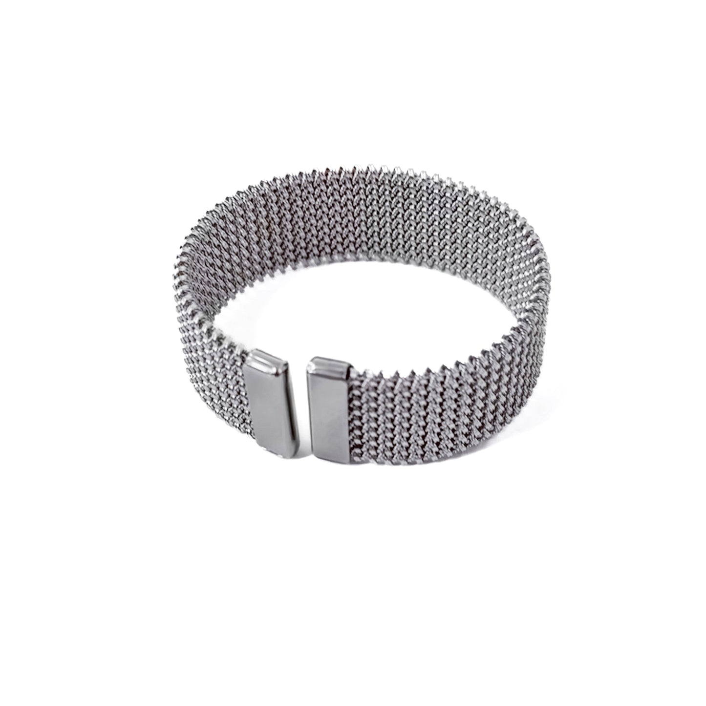 Pretty Simple - Braided Mesh Cuff Bracelet - WATERPROOF