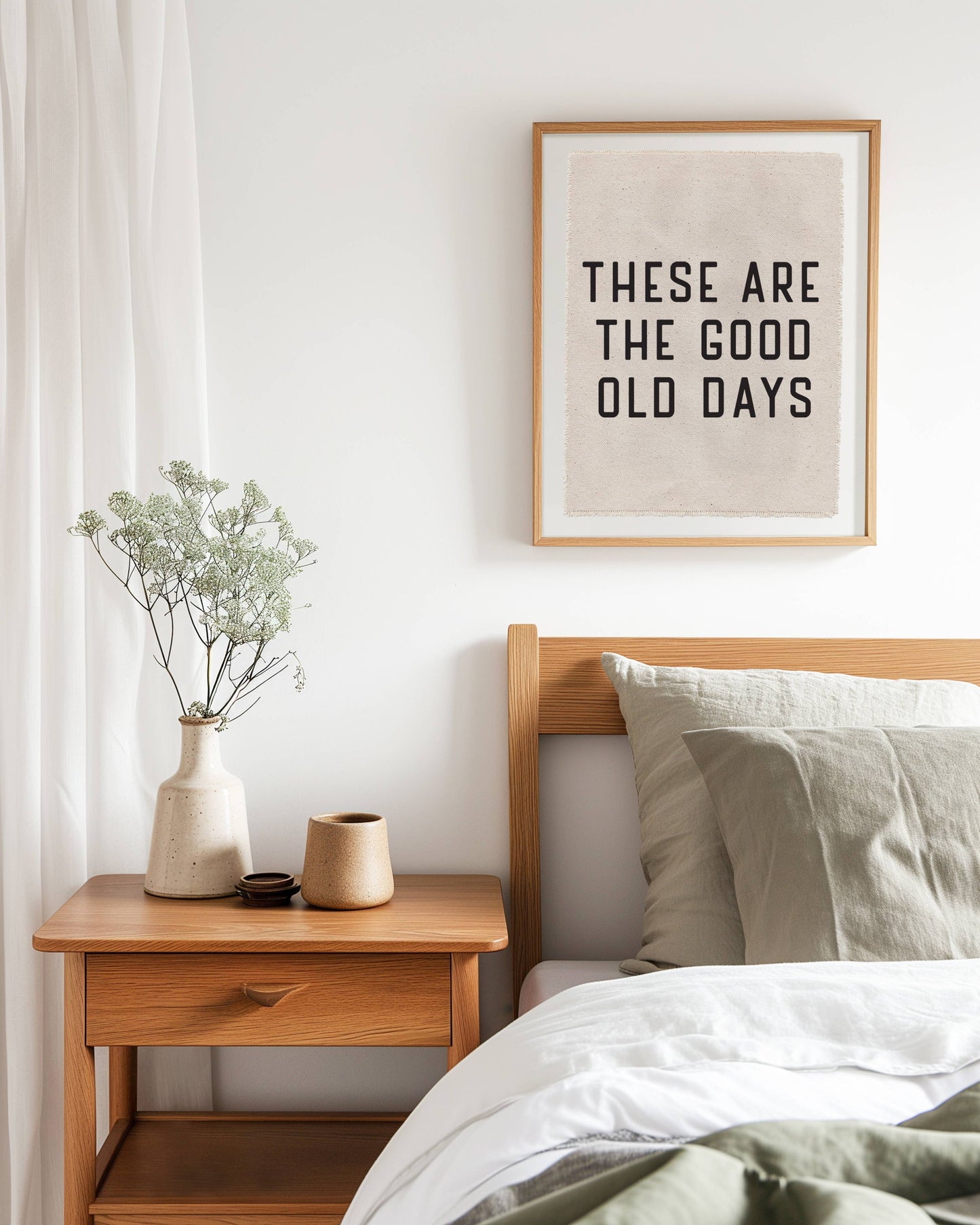 Perfect Day Print Co - Good Old Days Canvas Poster, Hanging Wall Tarp Art 