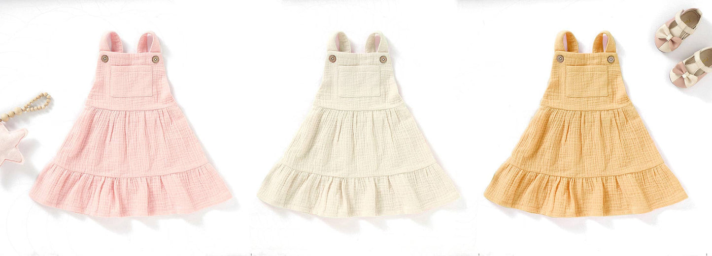Newcastle Classics - Organic Cotton Muslin Baby Dress