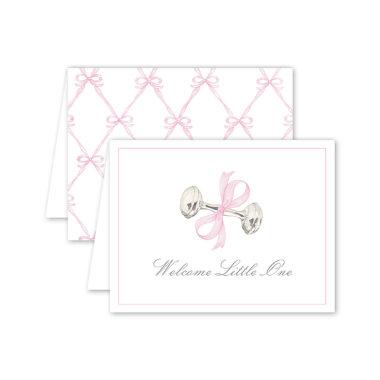 Dogwood Hill - Rattle and Bow Pink