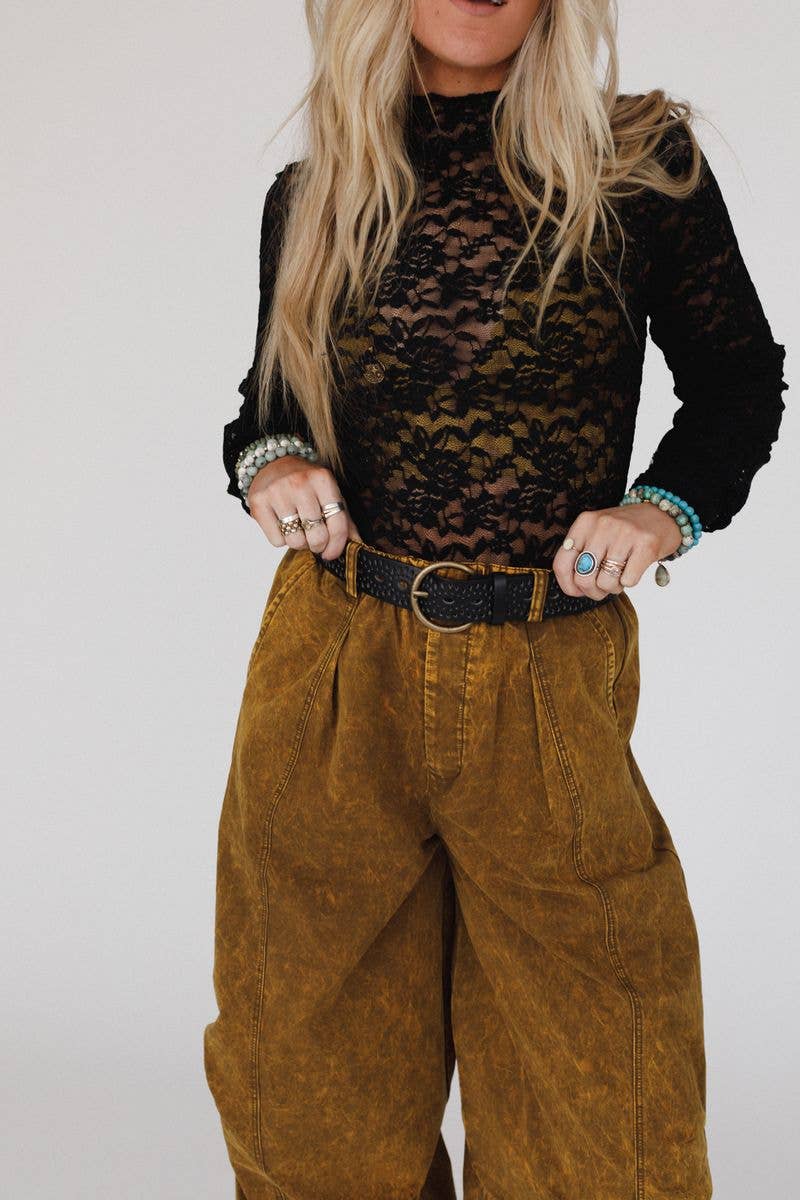 Three Bird Nest - Wrangler Belt - Black