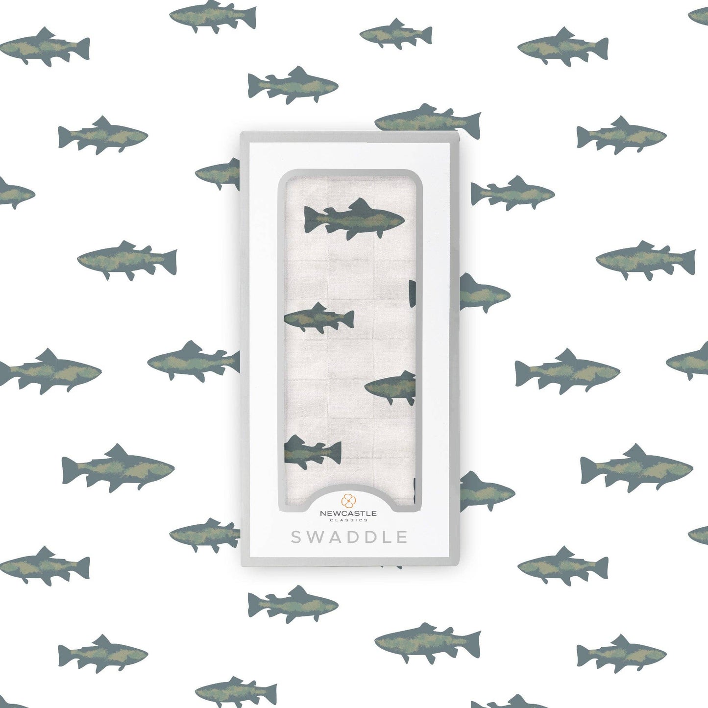 Newcastle Classics - Gone Fishing Swaddle