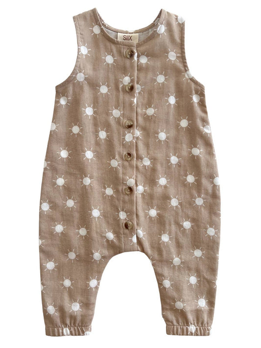 SIIX Collection - Sand Sun / Organic Bay Jumpsuit (Baby - Kids)