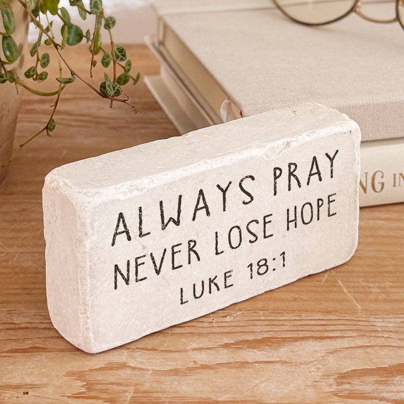 Twelve Stone Art - 648 | Luke 18:1