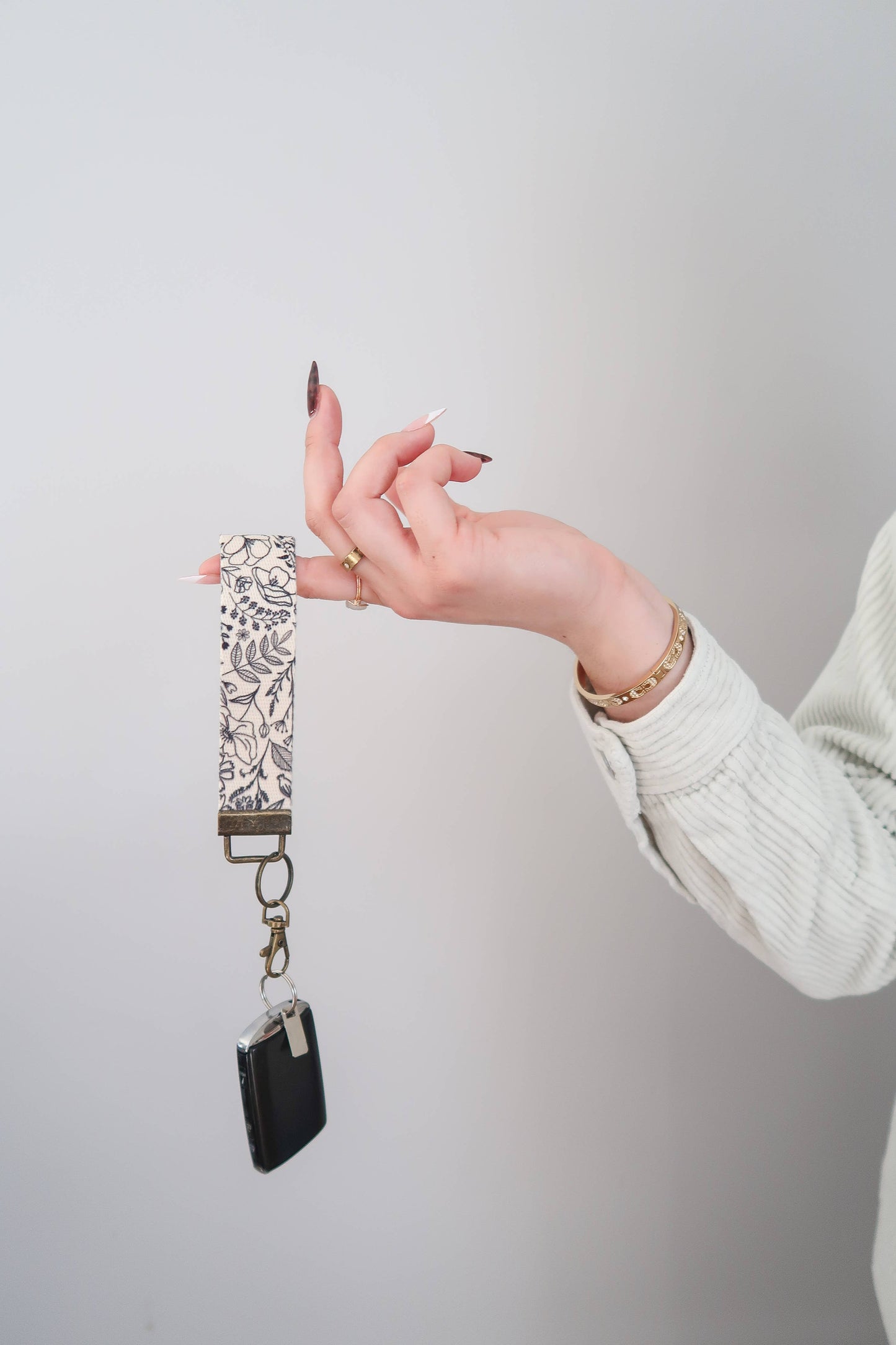 Frederick Family Co. - Canvas Wrist Keychain Lanyard, Key wristlet
