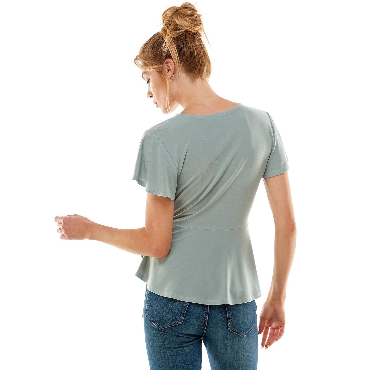 Winslow Collection - SOFT BLOOM WRAP BLOUSE