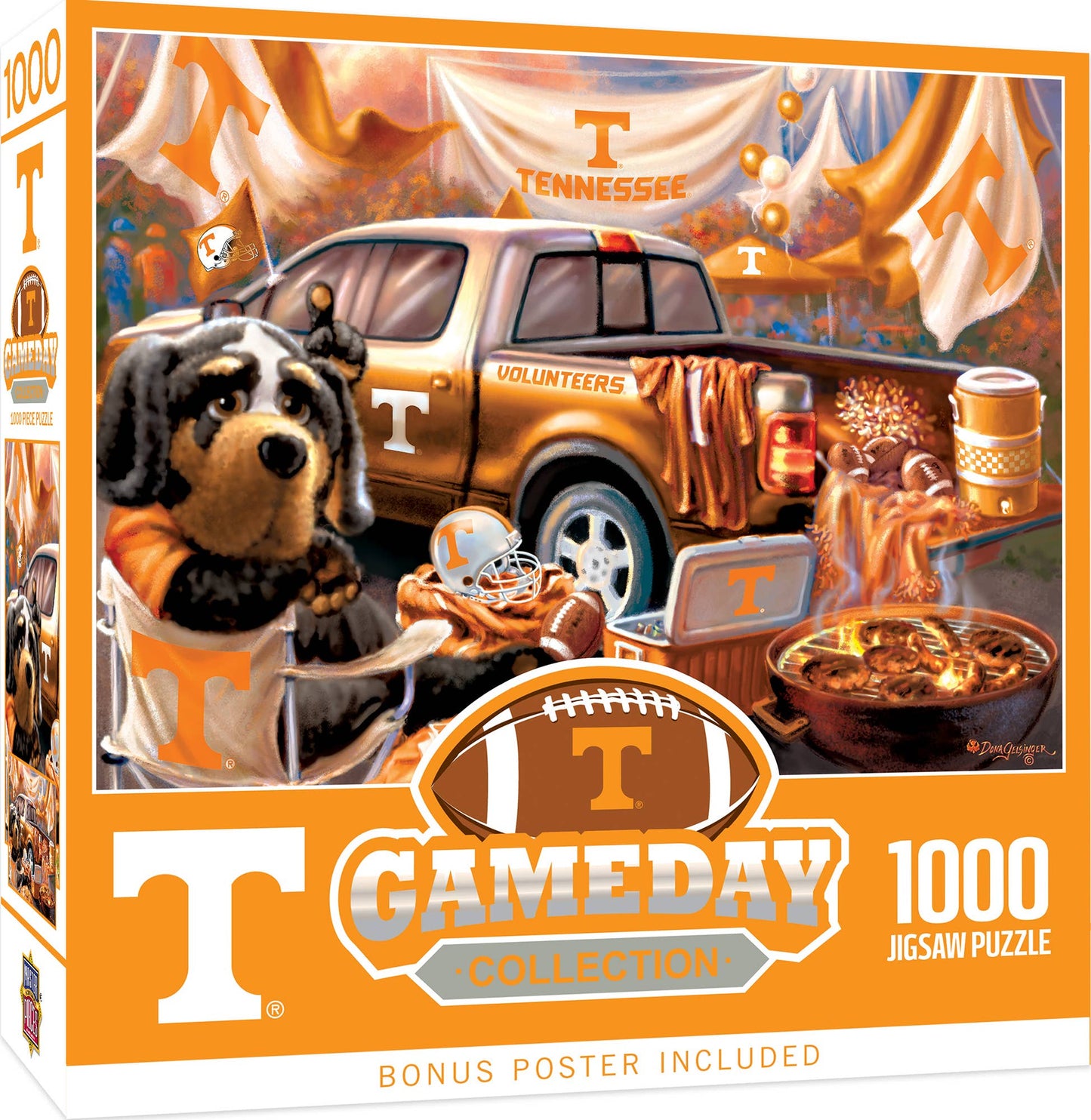 Masterpieces Puzzles - Tennessee Volunteers - Gameday 1000 Piece Puzzle
