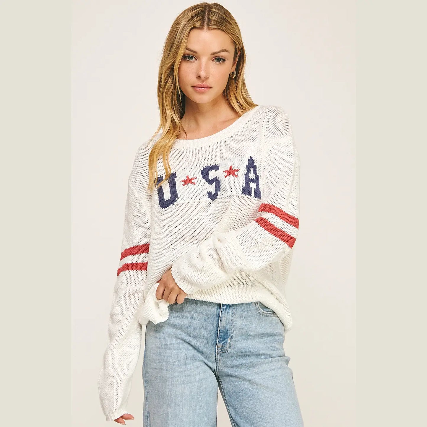 Winslow Collection - AMERICAN PRIDE GRAPHIC SWEATER
