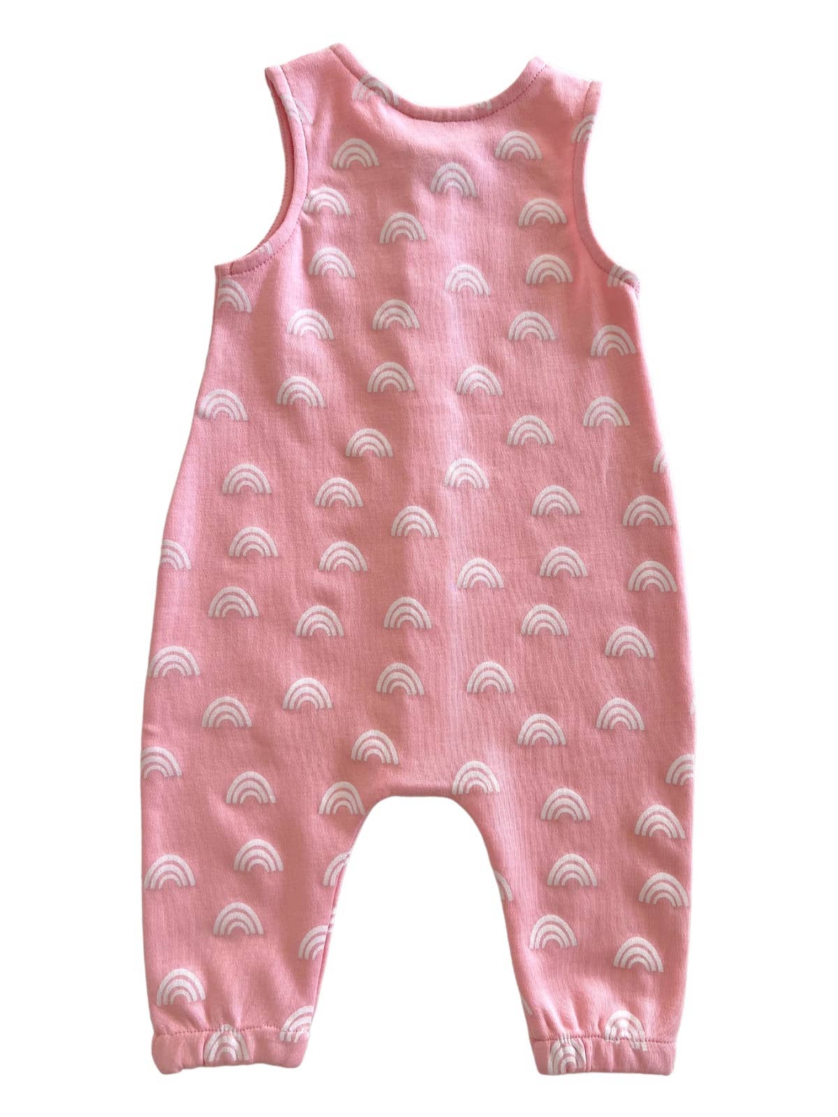 SIIX Collection - Blush Rainbow / Organic Bay Jumpsuit