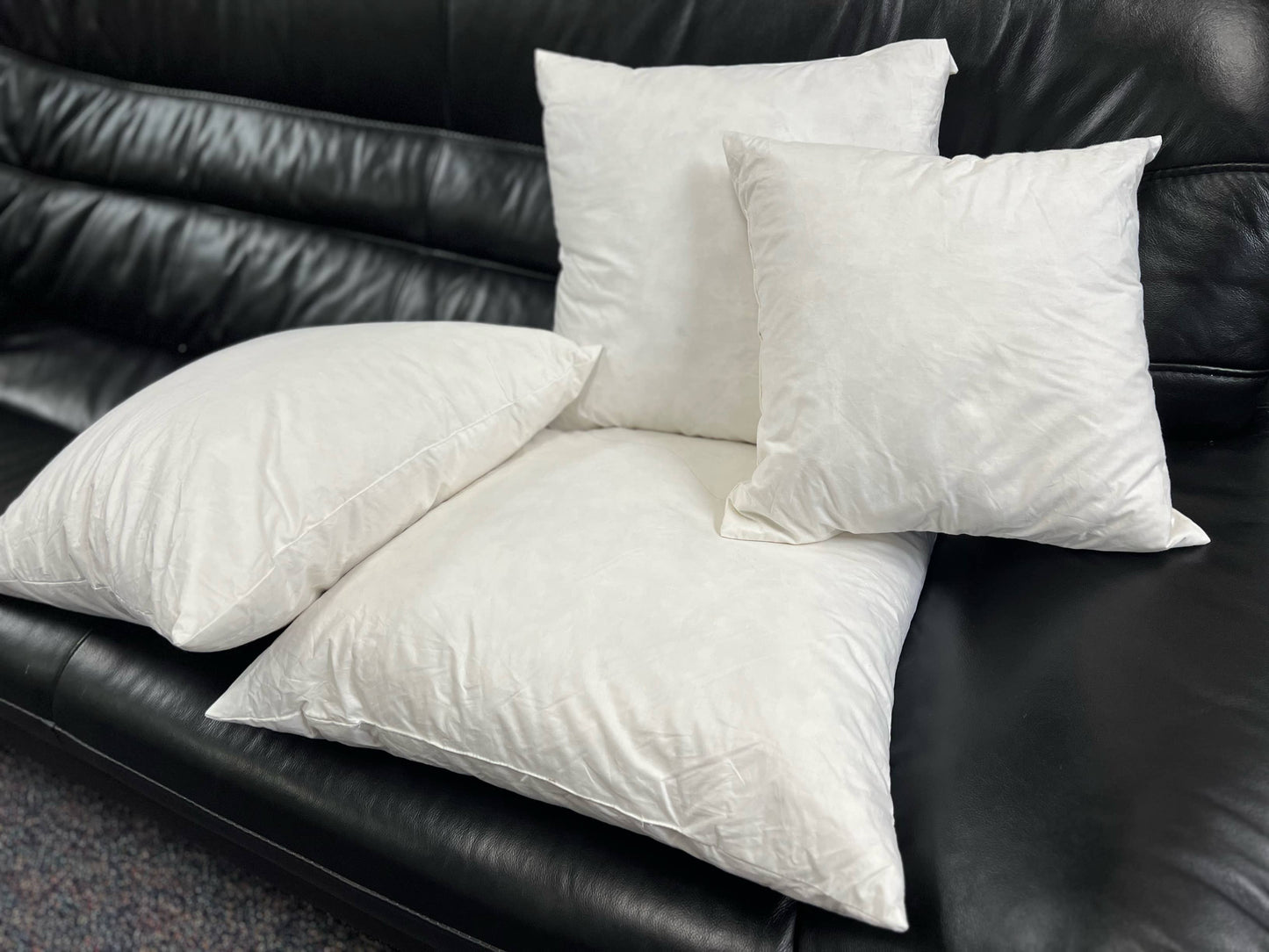 Peking Handicraft - Down Feather Decorative Pillow Insert - Square