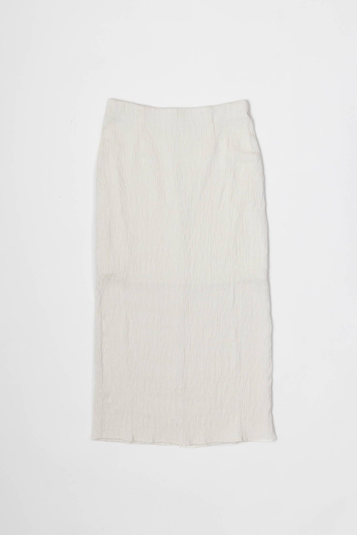 MOD REF - The Miranda Skirt | Textured Midi Skirt with Back Slit
