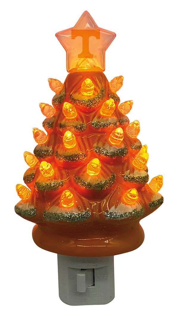 Santa’s Workshop Inc. - 6.5" Tennessee Xmas Tree Nite Lite