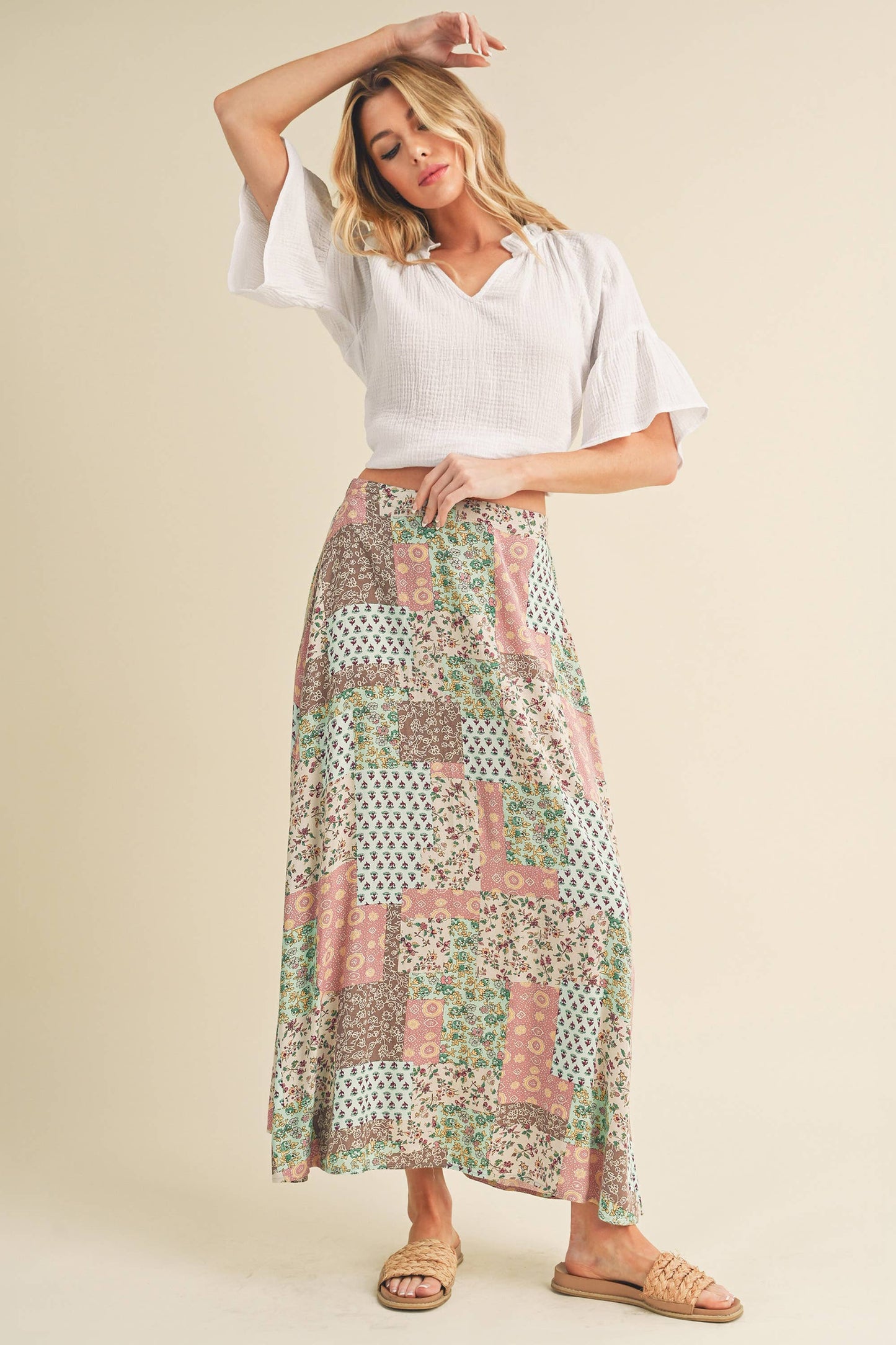 AEMI + CO - 773DN Bradyn Print Skirt 6