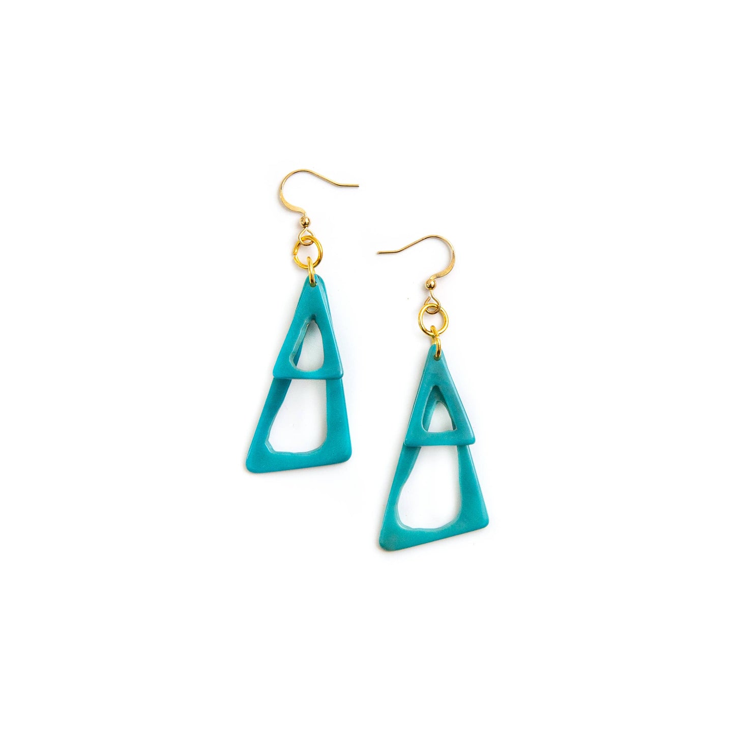 Organic Tagua Jewelry - Malia Earrings