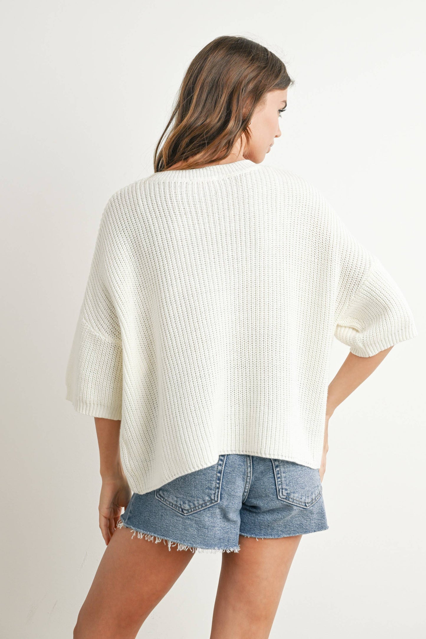 BUTTERMELON - Flag Print Knit Sweater - BMW7691