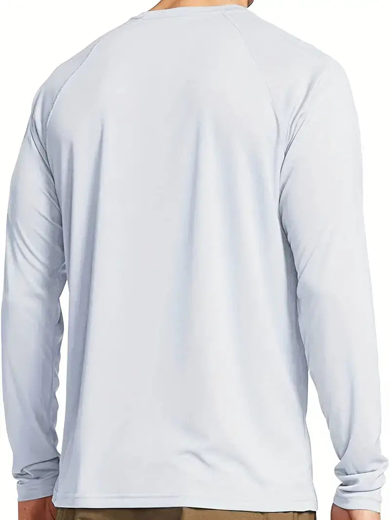 Lucky Avocado - Men's Lightweight Sun Protection T - Shirts Long Sleeve