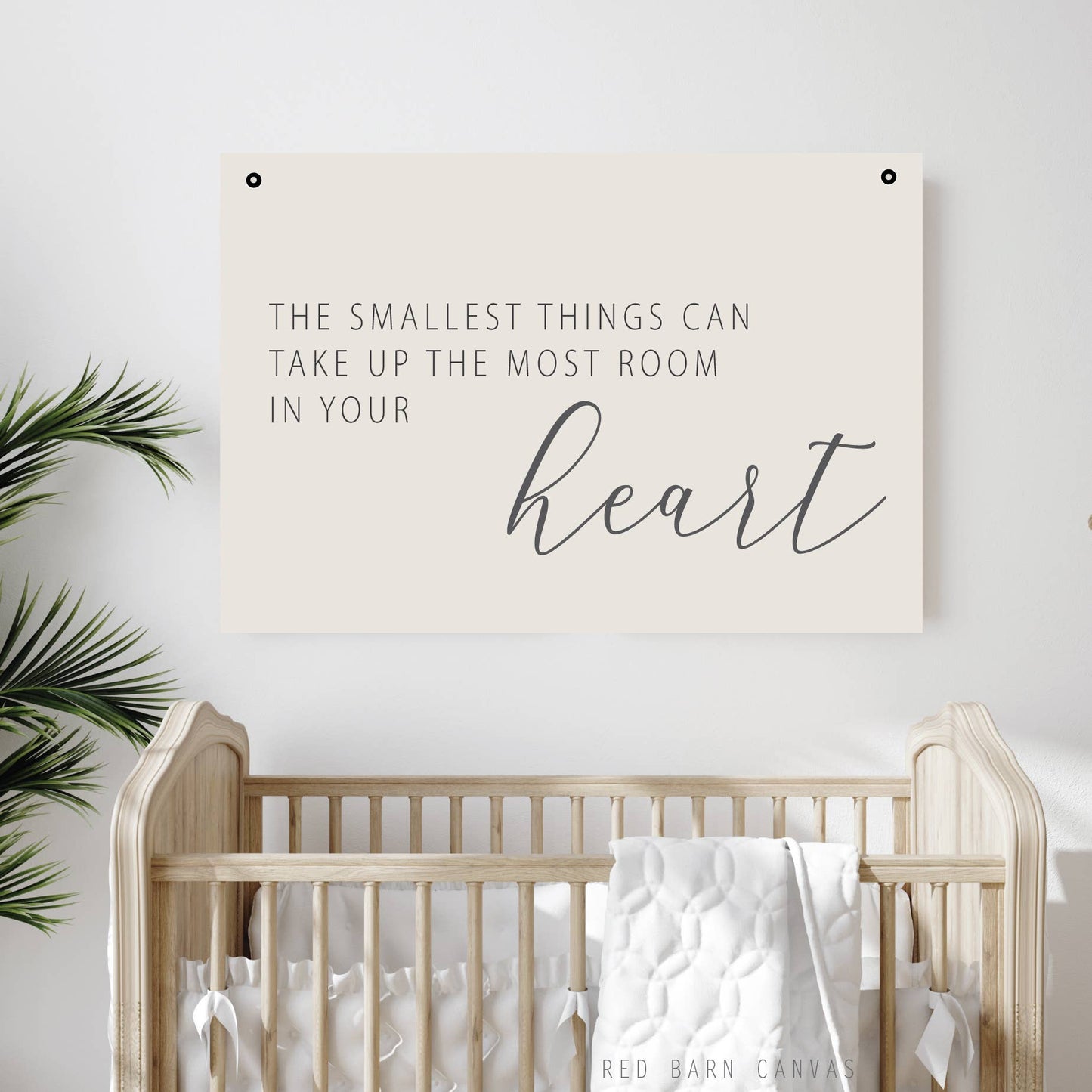 Red Barn Canvas - Smallest Things