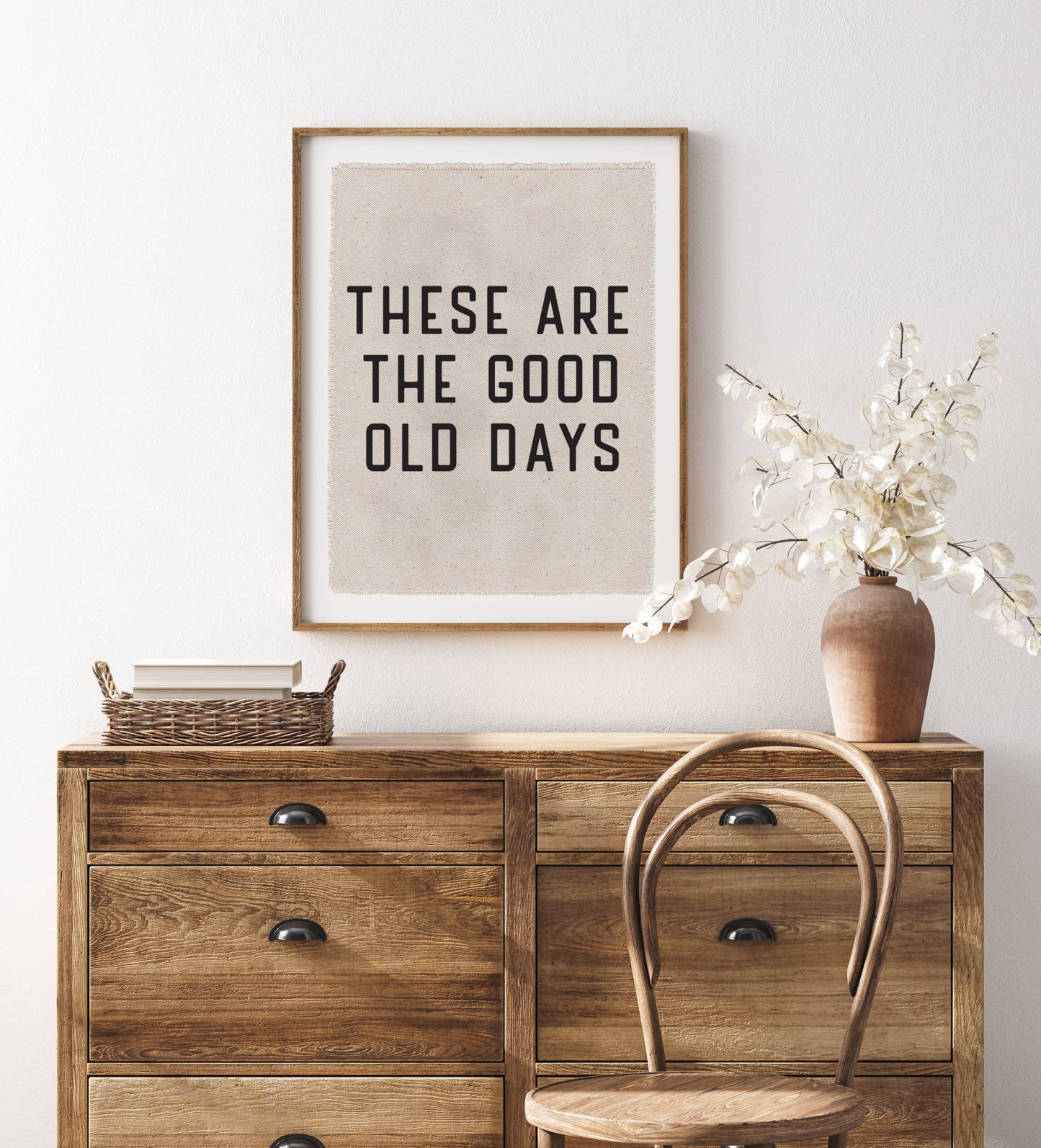 Perfect Day Print Co - Good Old Days Canvas Poster, Hanging Wall Tarp Art 
