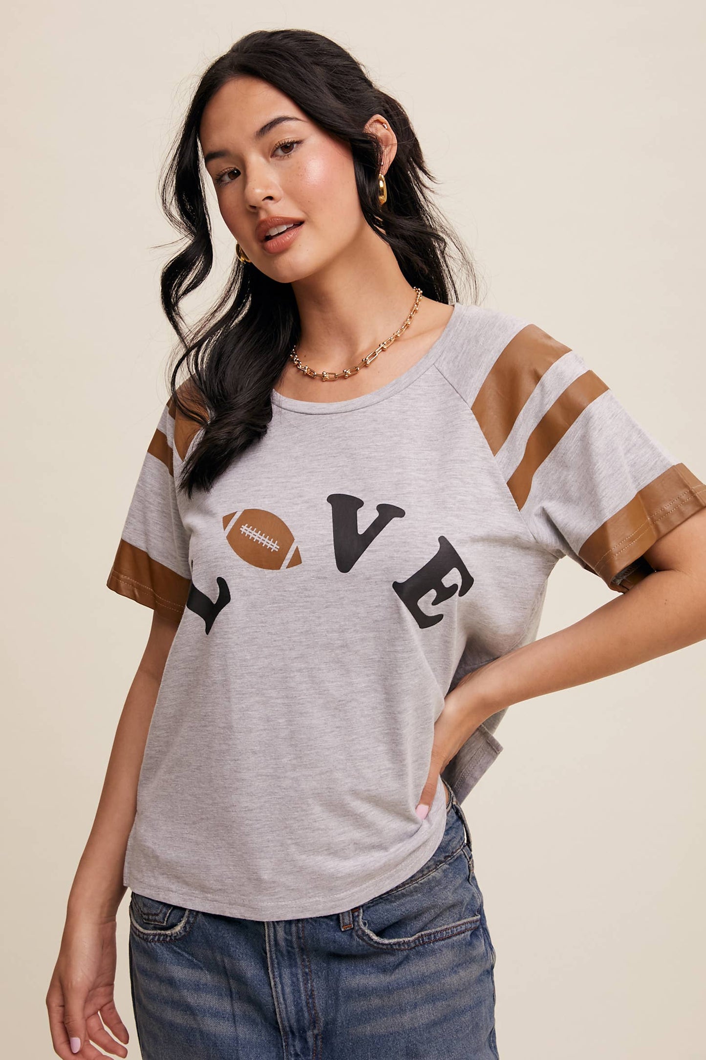 Listicle - Varsity Love Graphic Tee