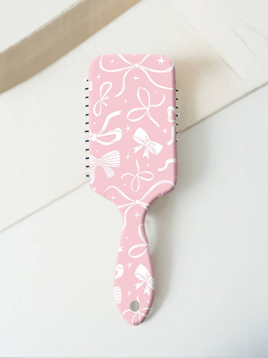1 the Woman - Bow Print Anti-Static Air Cushion Comb