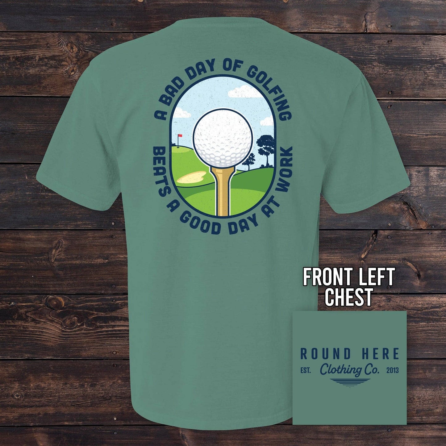 The Old North State - 'Round Here Clothing A Bad Day of Golfing