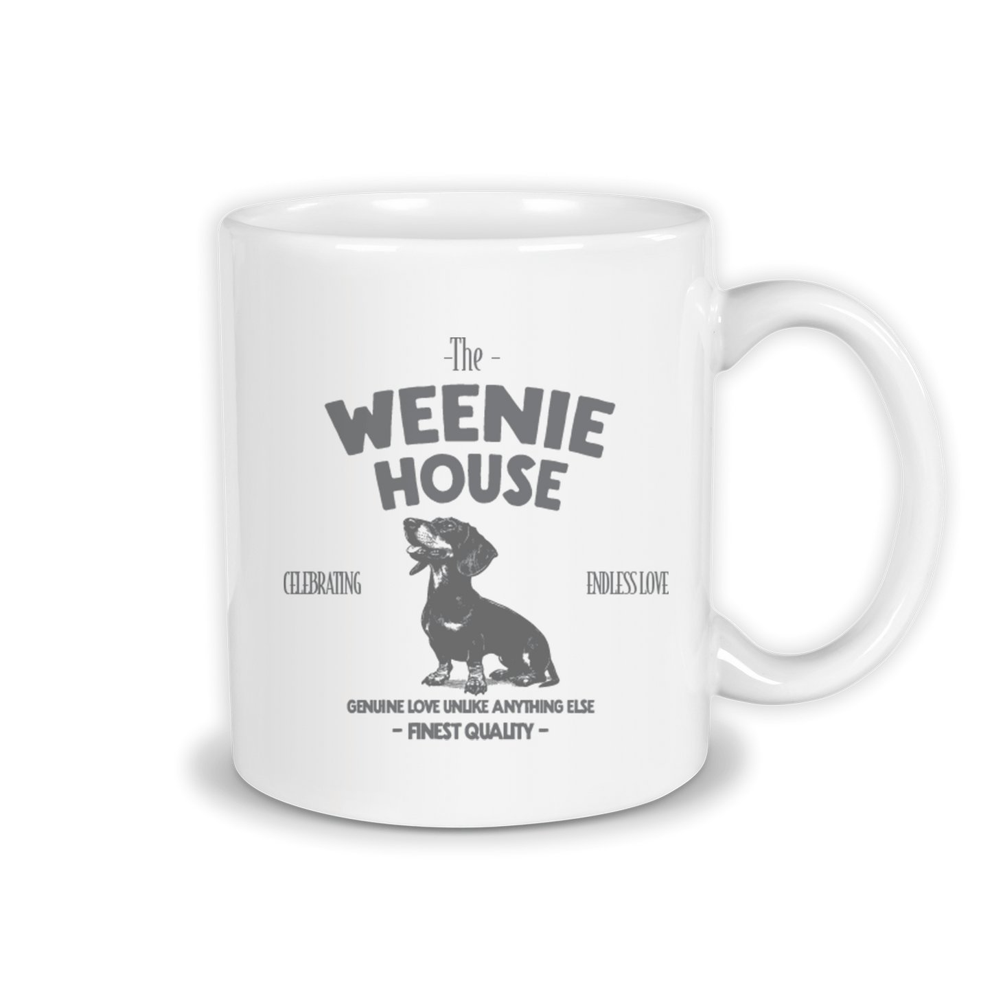 Perkie Prints - Dog Breed House Mug - Weenie
