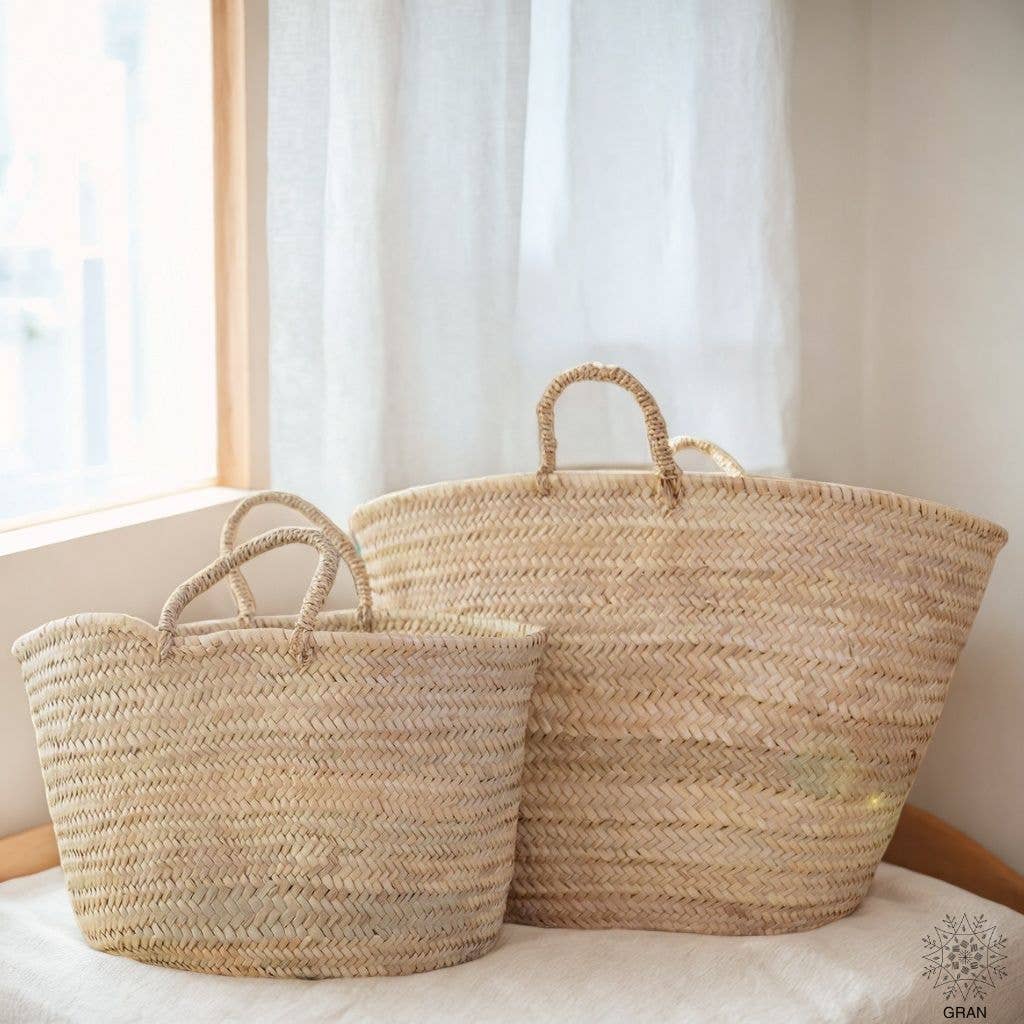 Gran Wholesale - Shopping Basket,French Market Basket, Straw tote Bag.