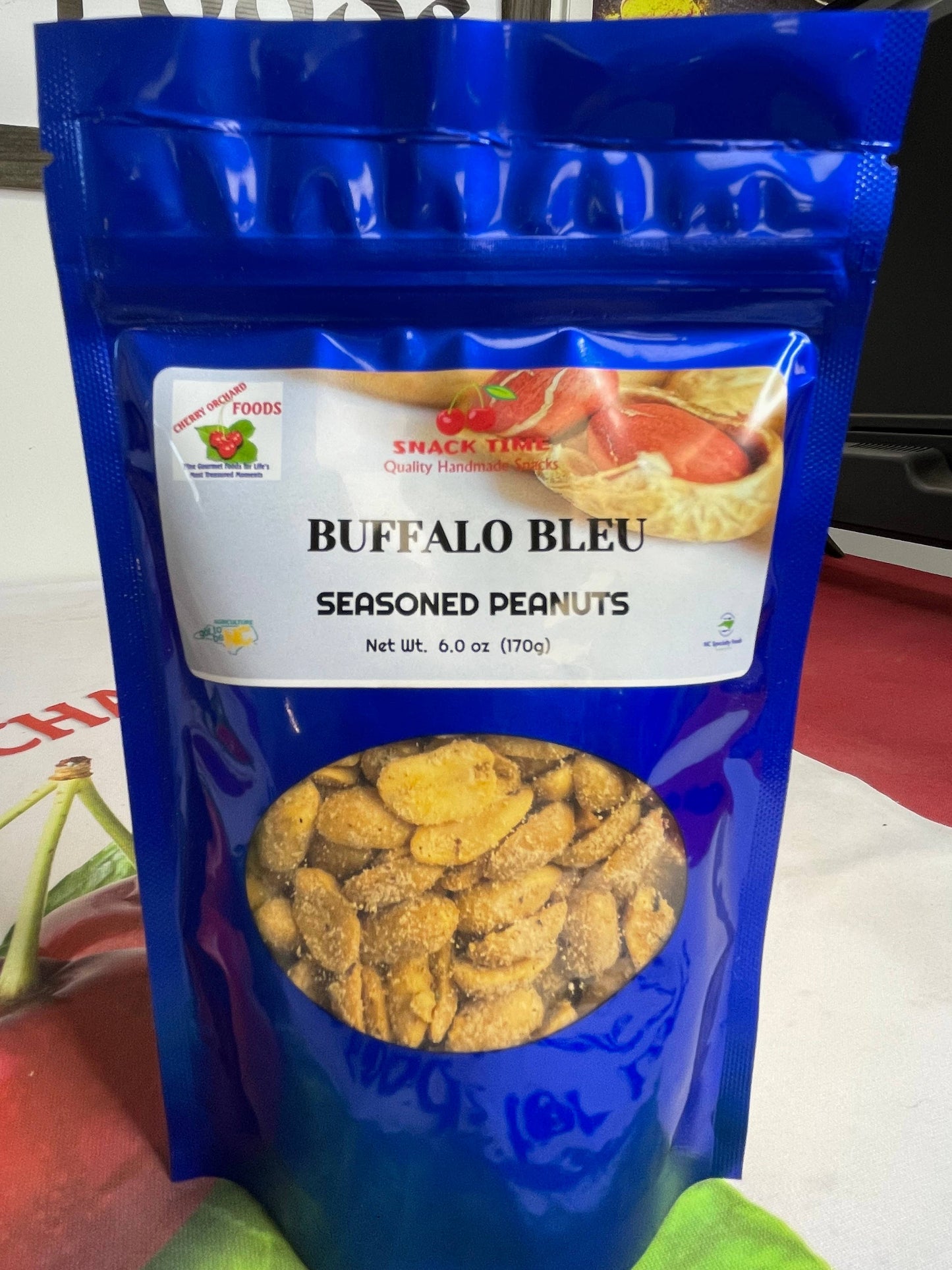 Cherry Orchard Foods - Snack Time Seasoned Peanuts **ALL NEW RECIPE**
