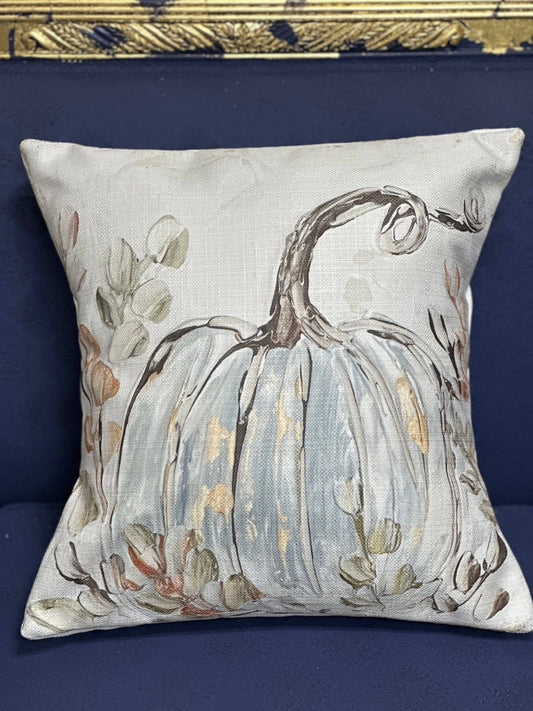 Southern Cotton Mill - GA Blue Pumpkin Pillow
