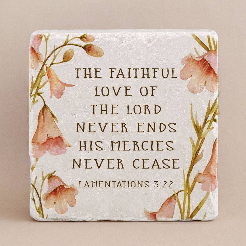 Twelve Stone Art - 682 | Lamentations 3:22