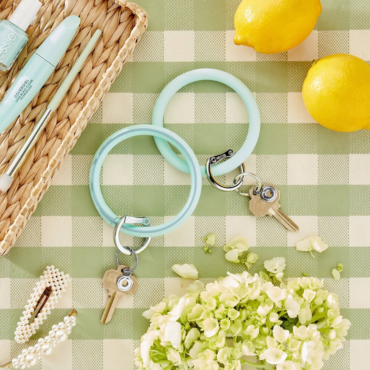 Oventure - Silicone Big O® Key Ring - Pistachio