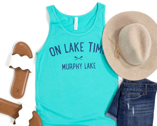 Norris Lake Life - Custom On Lake Time Tank