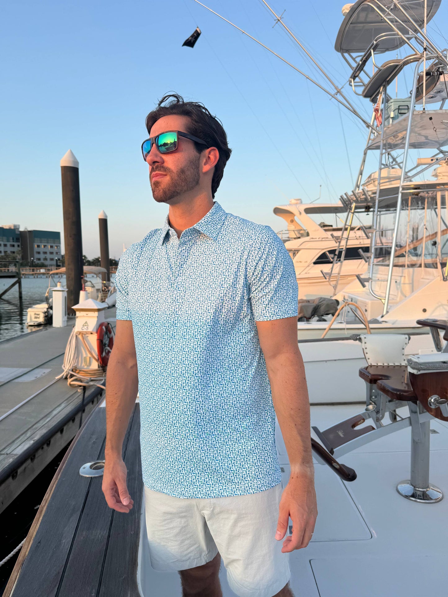 SALT WATER SOUL - Sip Happens Polo