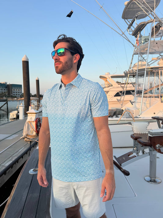 SALT WATER SOUL - Sip Happens Polo