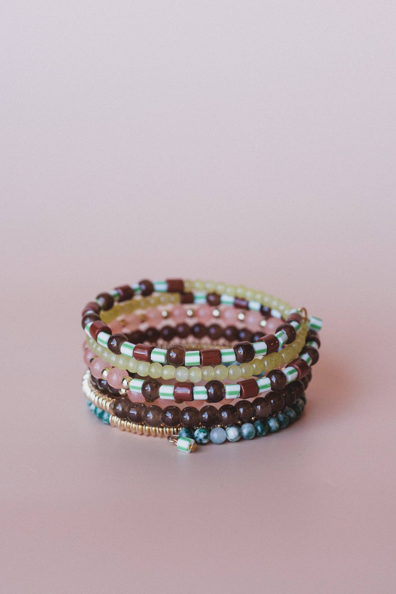 Three Bird Nest - Zyra Bracelet - Red Multi