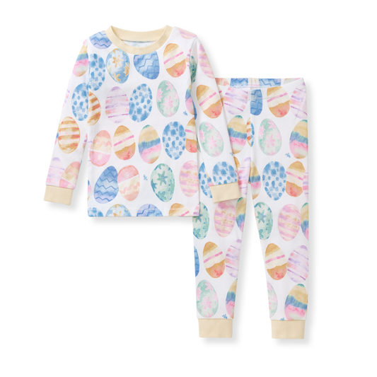 Burt's Bees Baby - Easter Eggs Organic Cotton Two-Piece Pajamas