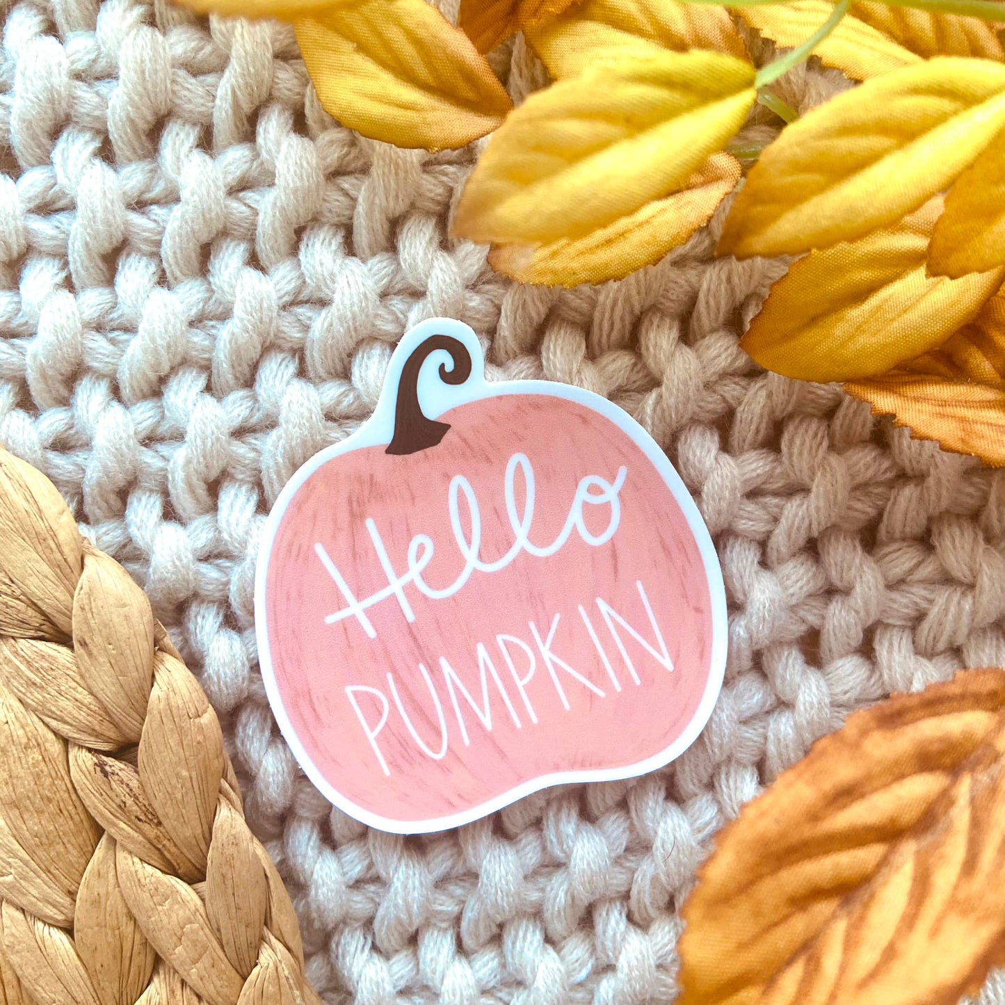 Makerie Day - Hello Pumpkin Sticker
