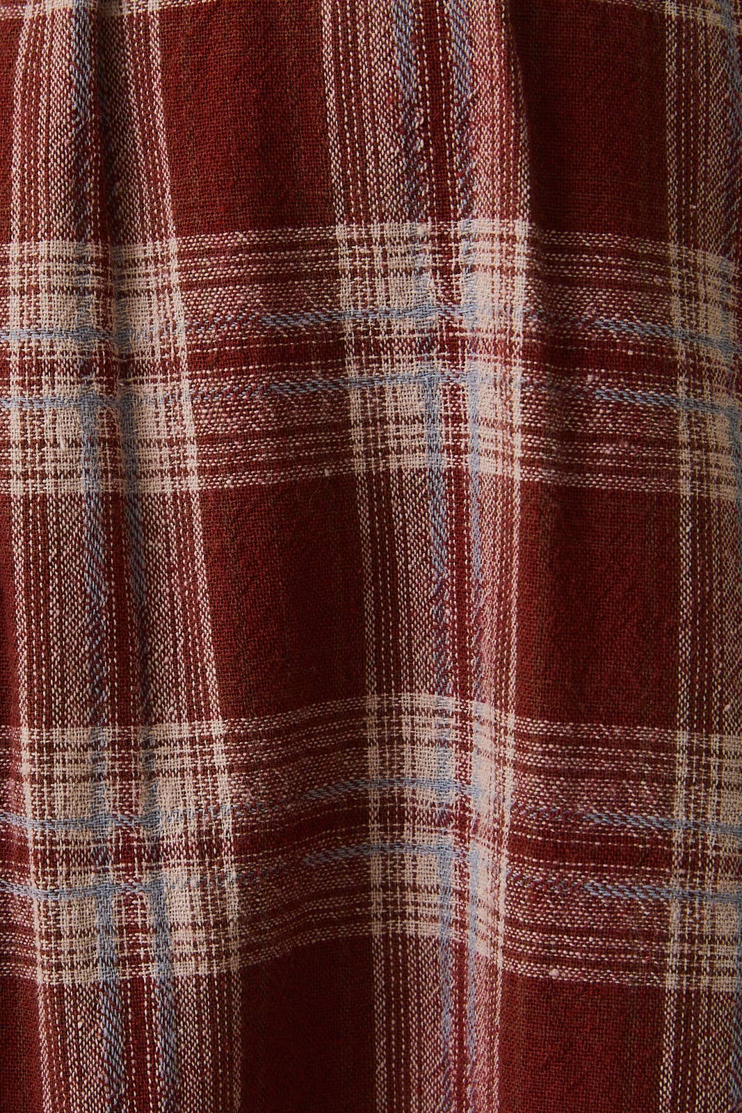Sunday Edition by LE LIS - BALLOON SLEEVE BUTTON UP PLAID FLANNEL SHIRT
