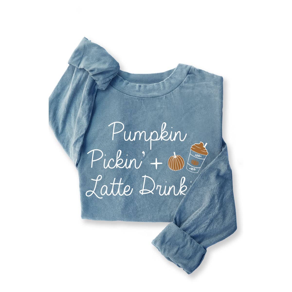 HRTandLUV - PUMPKIN LATTE MINERAL GRAPHIC LS