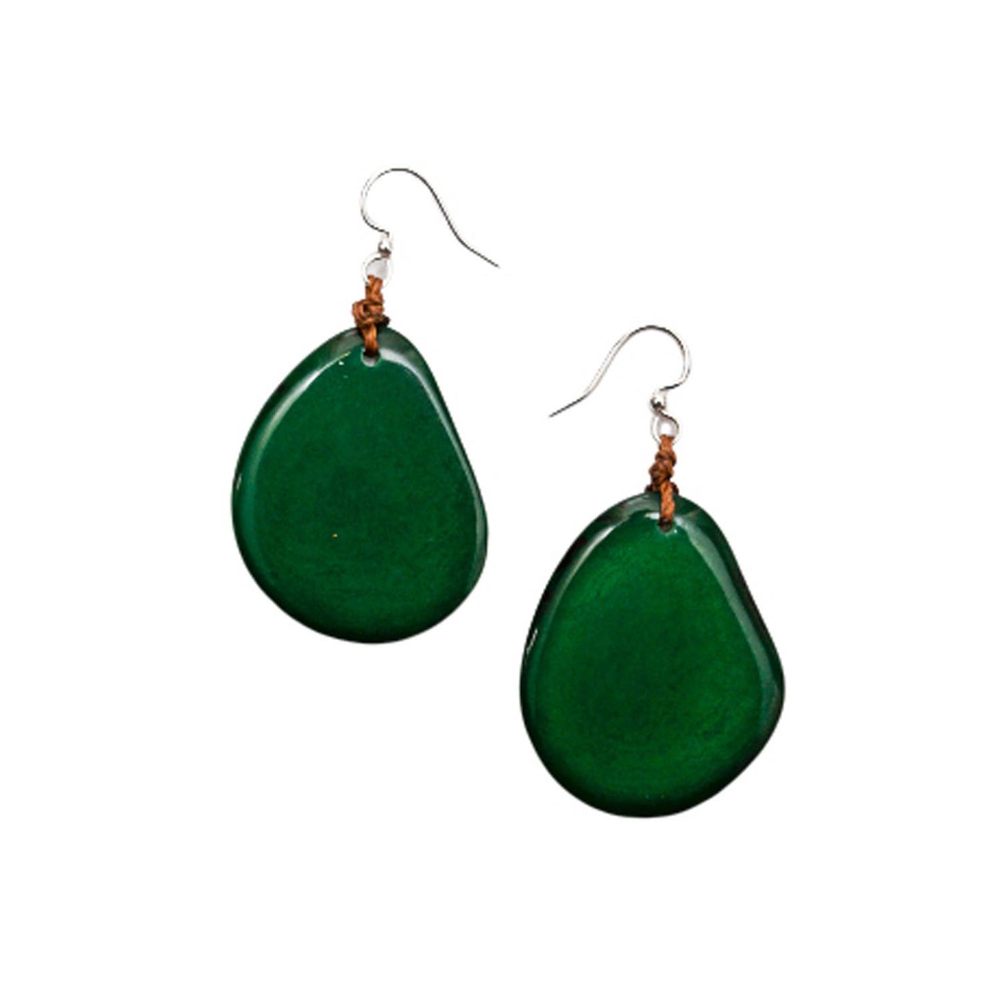 Organic Tagua Jewelry - Amigas Earrings