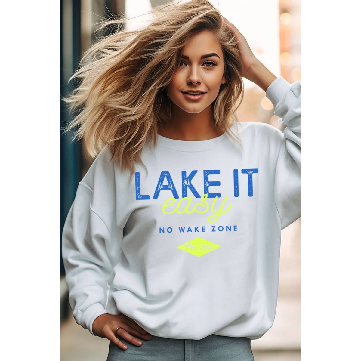 HRTandLUV - LAKE IT EASY MINERAL GRAPHIC SWEATSHIRTS