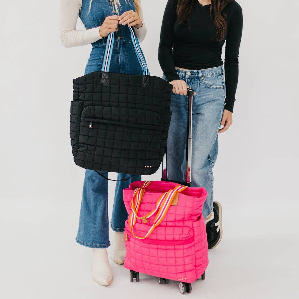 Pretty Simple - Tenley Quilted Tote Roller Bag