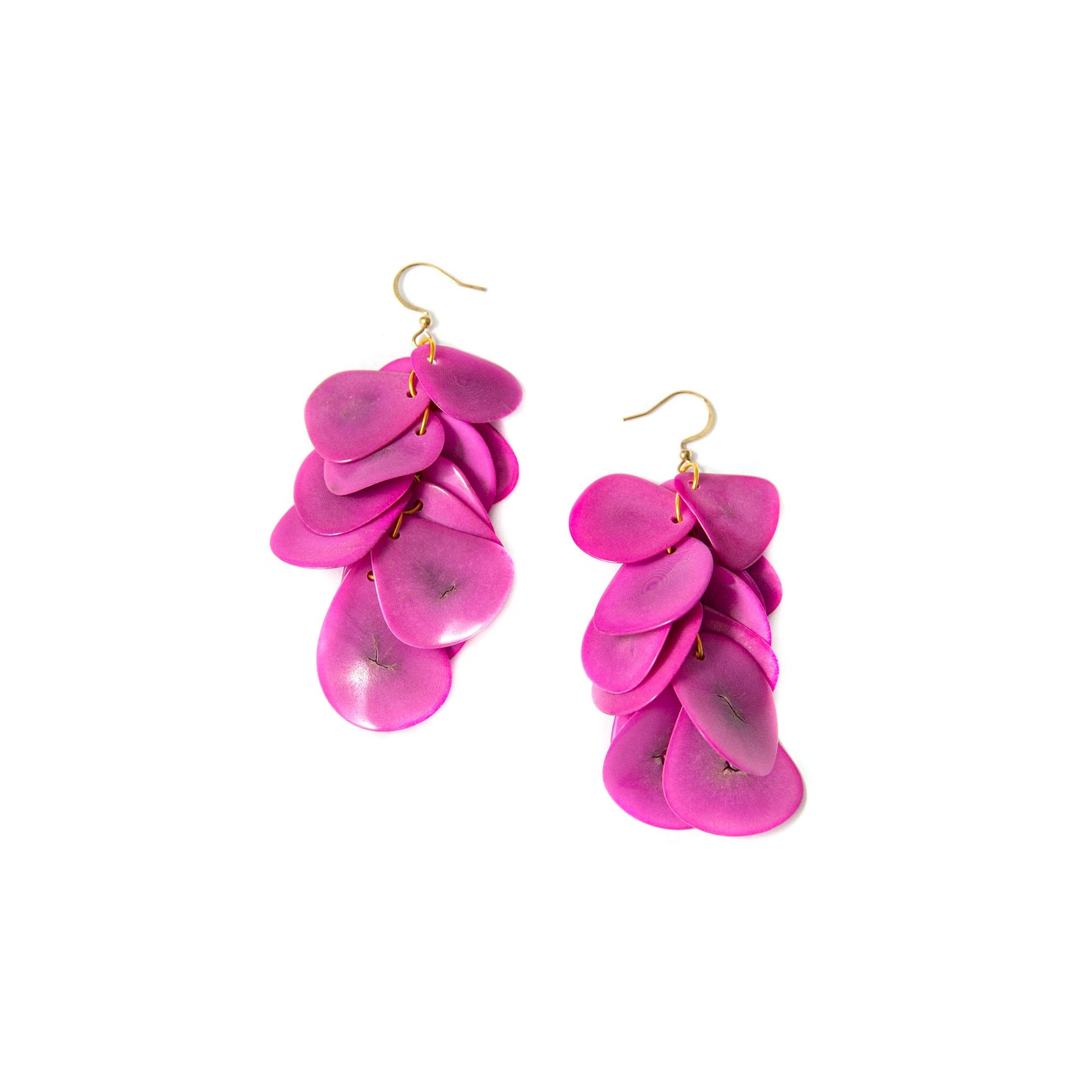 Organic Tagua Jewelry - Bailey Earrings