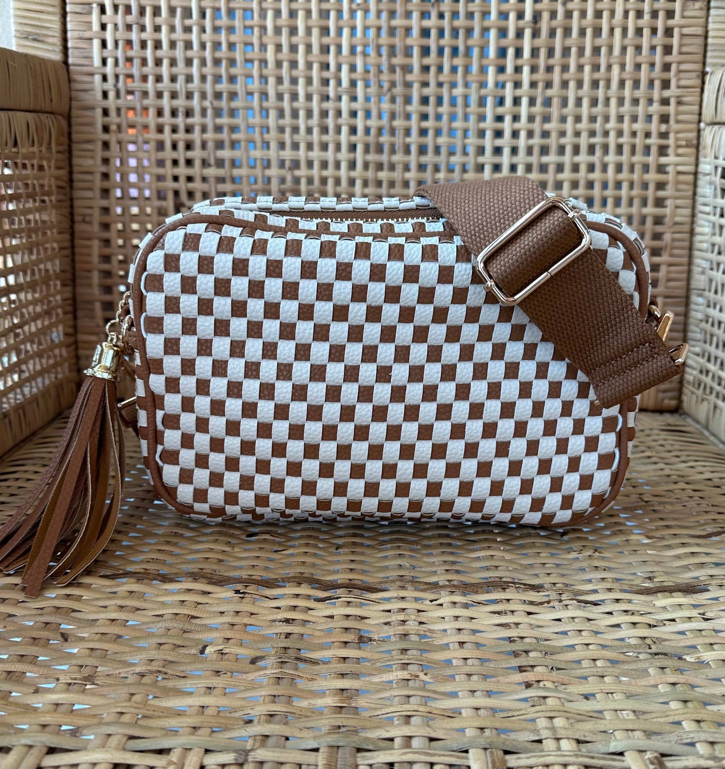 Hart & Lux - Sadie Woven Crossbody Bag