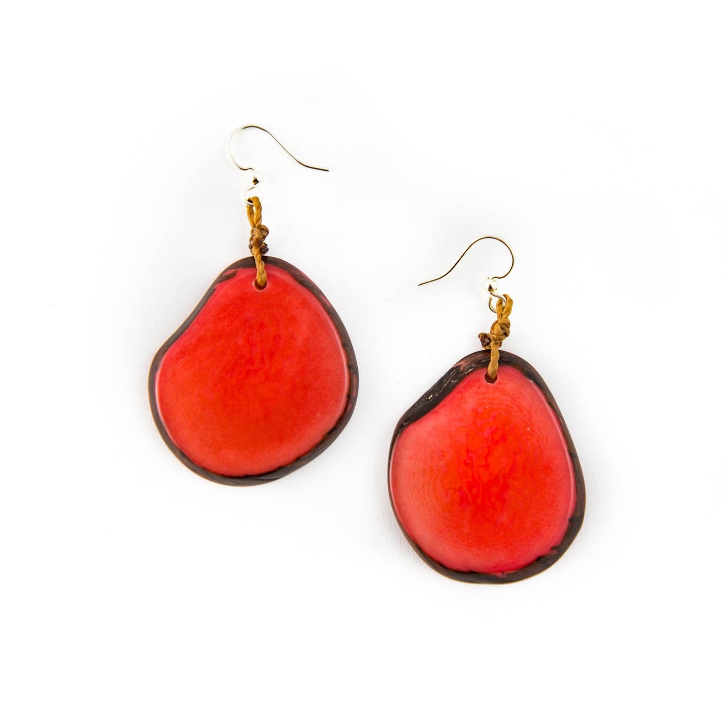 Organic Tagua Jewelry - Amigas Earrings