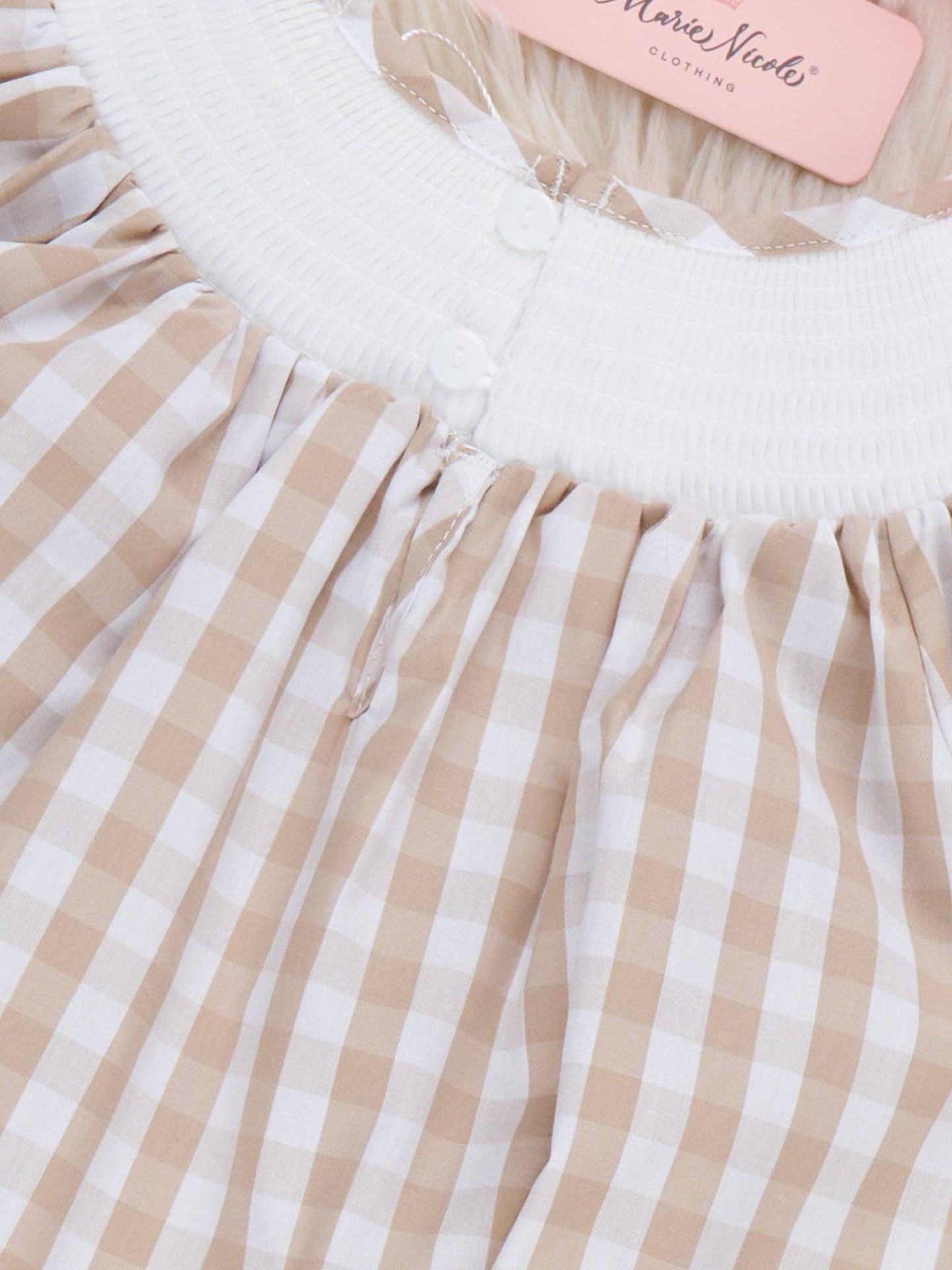 Marie Nicole Clothing - Little Pony Meadow Smocked Dress