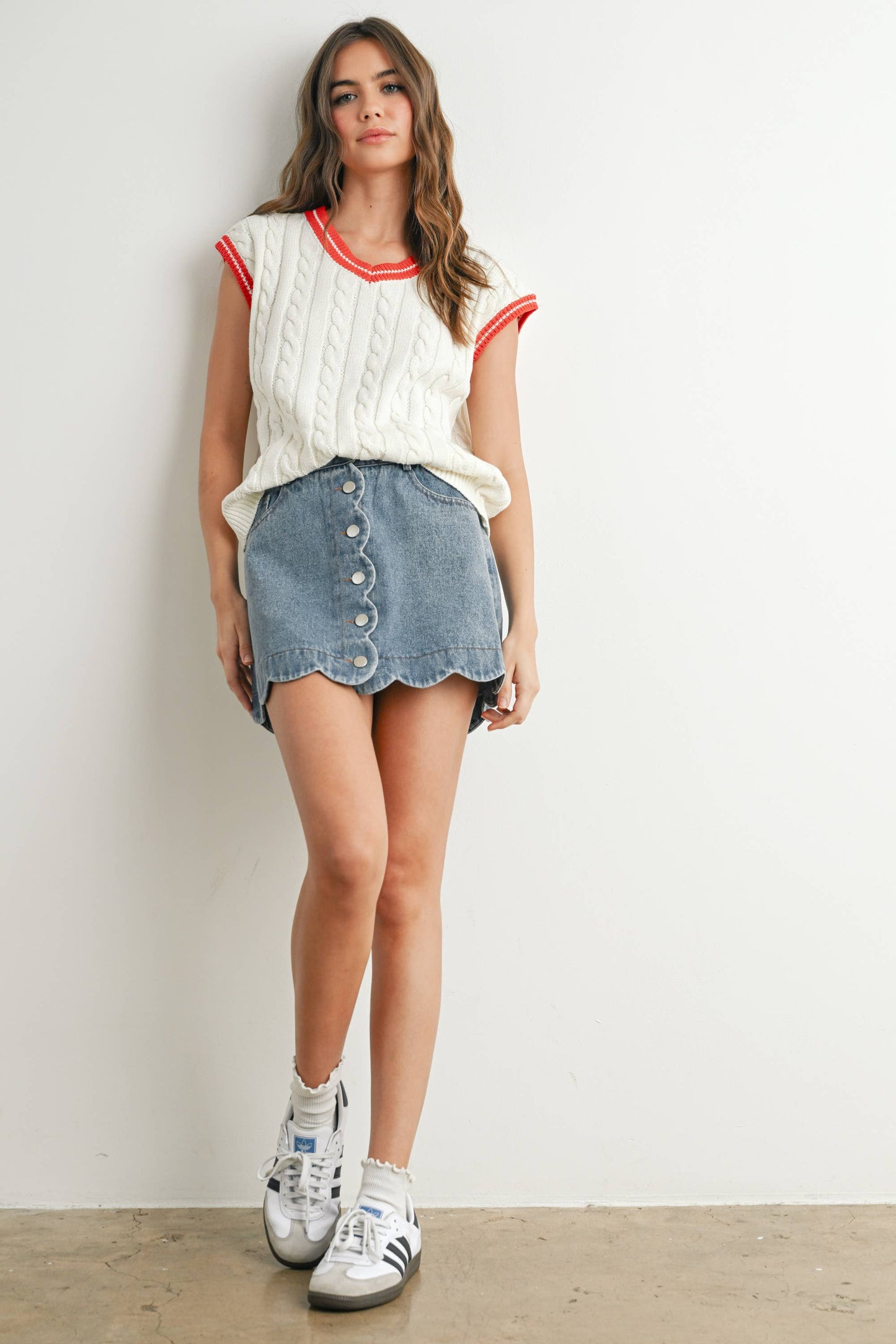 BUTTERMELON - Knitted Sweater Vest - BMW7708